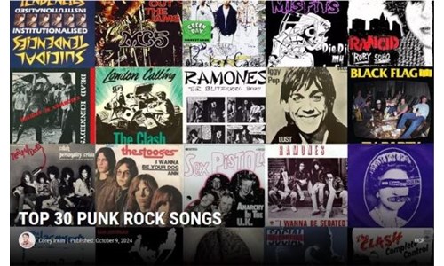 PUNK TARİHİNDEN EN İYİ 30 ŞARKI