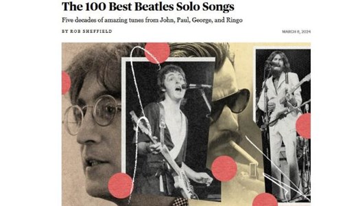 BEATLES SONRASI EN İYİ 100 BEATLES ŞARKISI