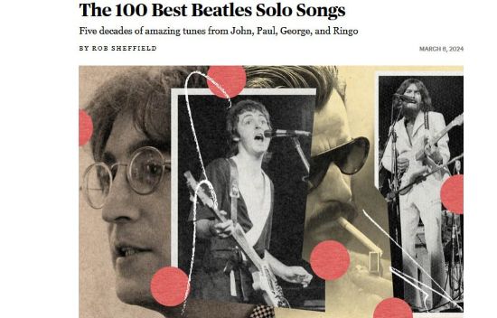 BEATLES SONRASI EN İYİ 100 BEATLES ŞARKISI