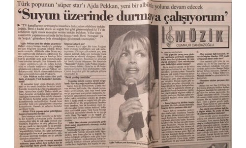 AJDA PEKKAN: 'BENİ YANLIŞ TANITTILAR'