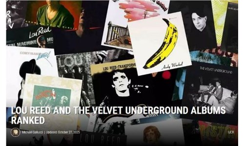 LOU REED İLE VELVET UNDERGROUND'IN KÖTÜDEN İYİYE ALBÜM LİSTESİ