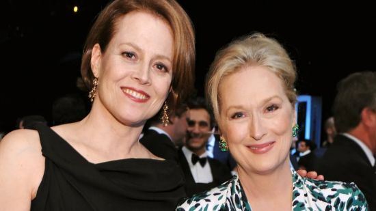 MERYL STREEP İLE SIGOURNEY WEAVER BİR ARADA
